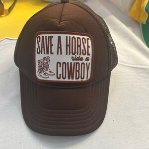 SAVE A HORSE RIDE A COWBOY  Trucker Hat